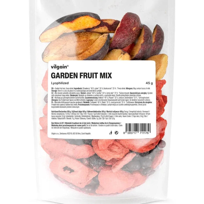 Vilgain Frysetørket Hage Frukt - 45g