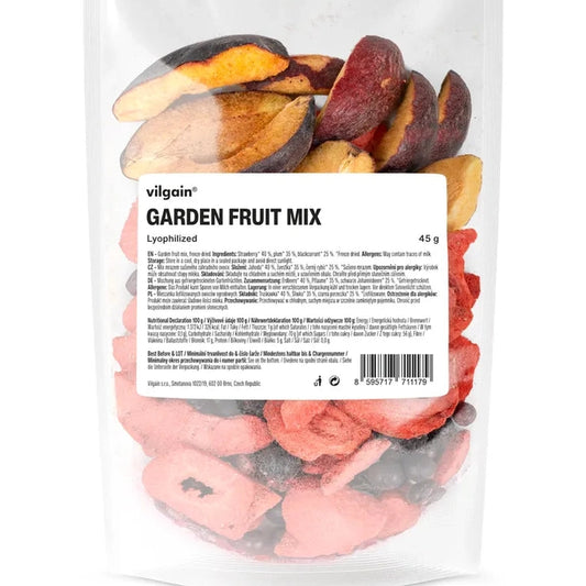 Vilgain Frysetørket Hage Frukt - 45g