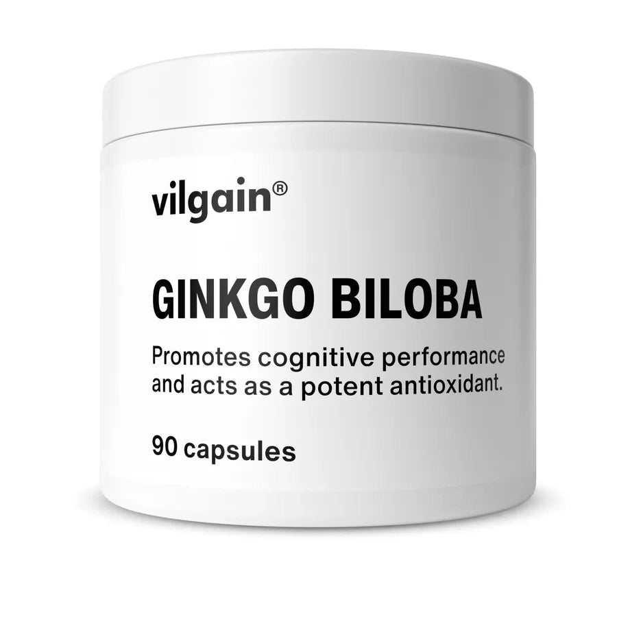 Vilgain Ginkgo Biloba - 90 kapsler