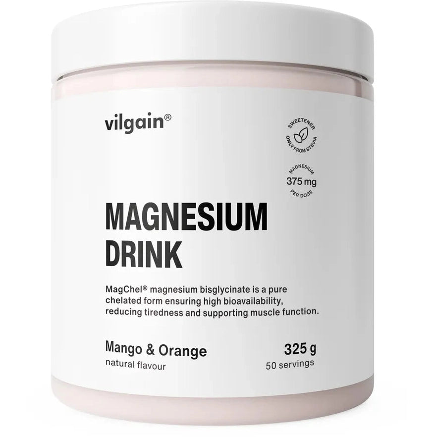 Vilgain Magnesium Drikk - 325g - Norgain