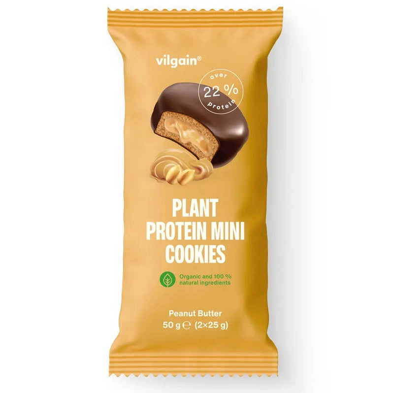 Vilgain Plant Protein Mini Cookies - 50g - Norgain