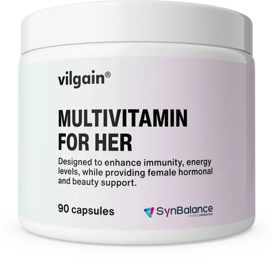 Vilgain Multivitamin for kvinner - 90 kapsler