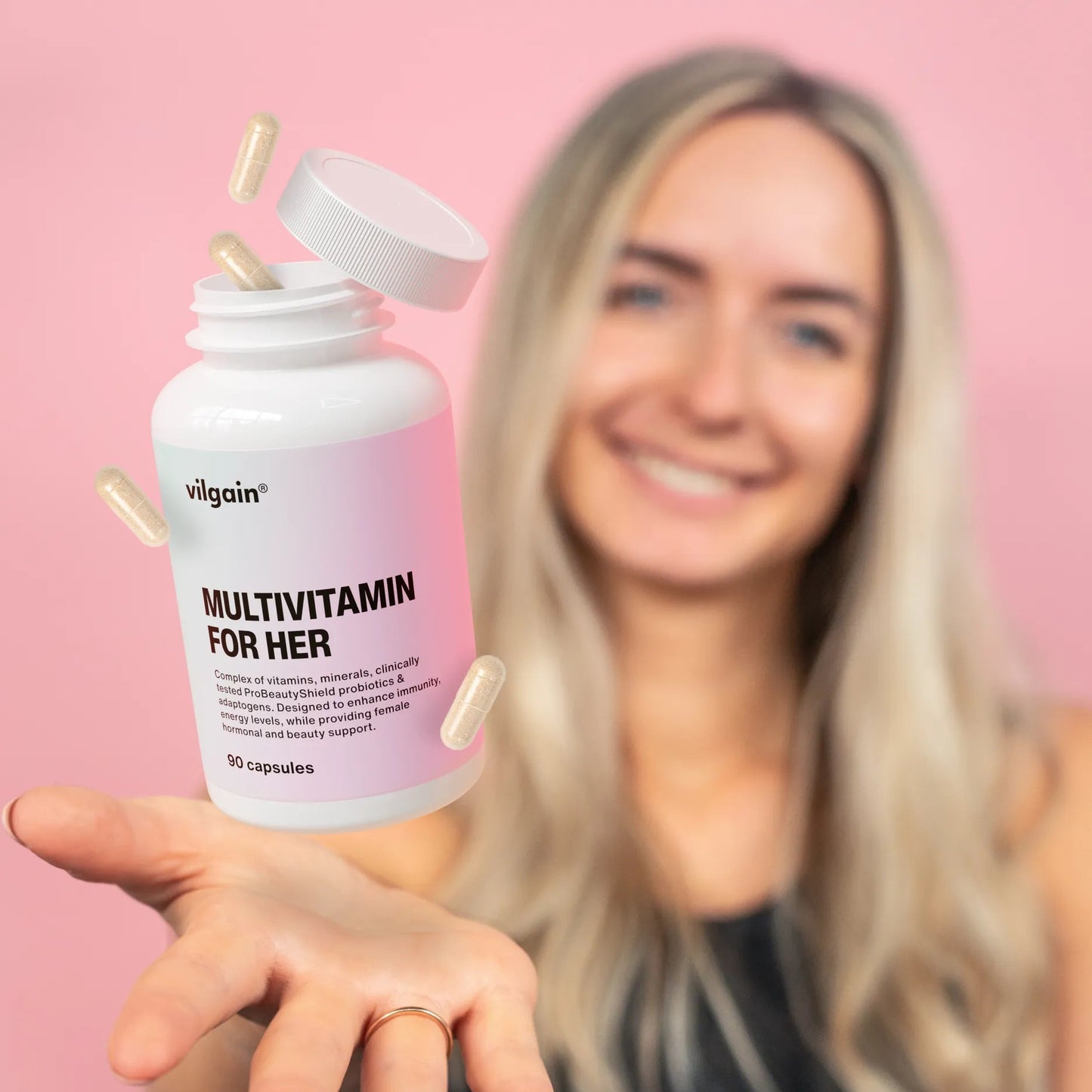 Vilgain Multivitamin for kvinner - 90 kapsler