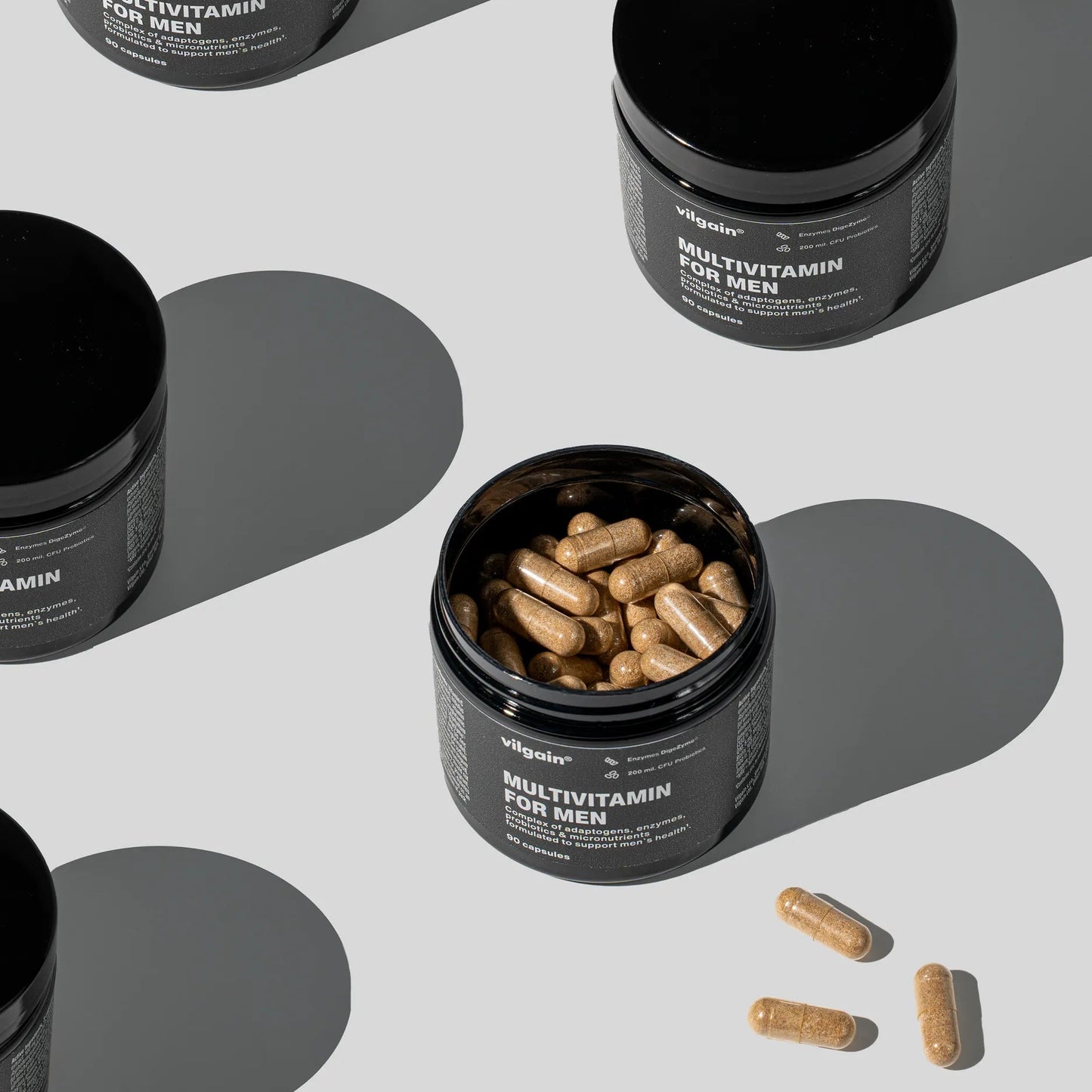 Vilgain Multivitamin for menn - 90 kapsler