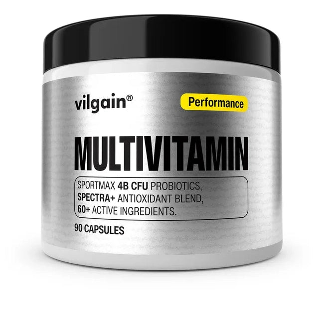 Vilgain Ytelse Multivitamin - 90 kapsler