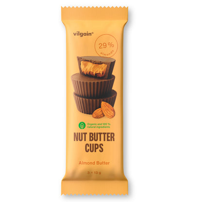 Vilgain Organic Nut Butter Cups 39 g - Norgain