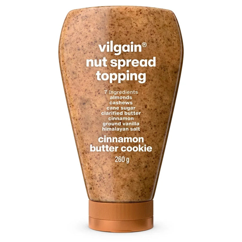 Vilgain Nøttesmør topping - 270g - Norgain