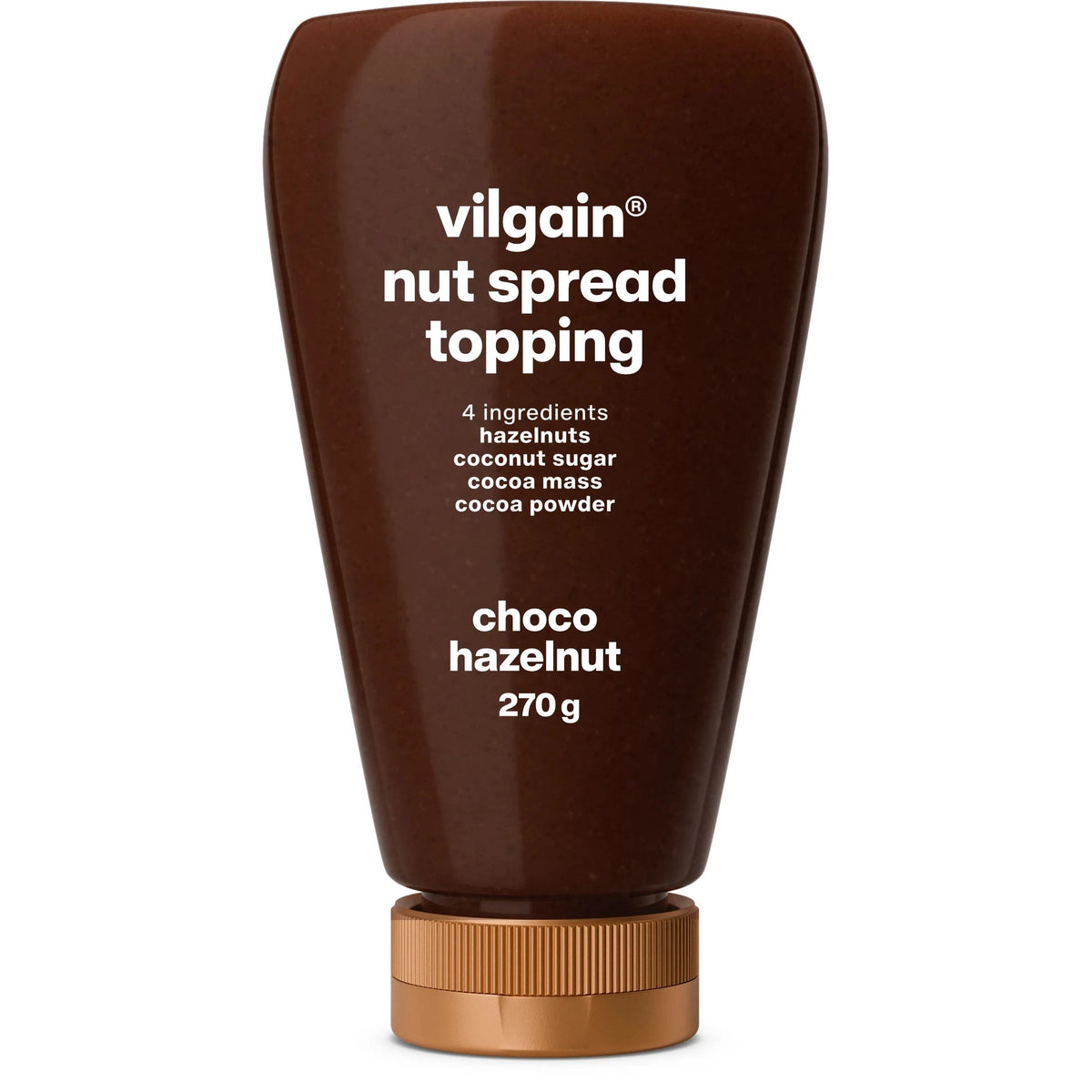 Vilgain Nøttesmør topping - 270g - Norgain