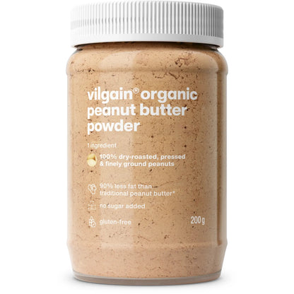 Vilgain Organisk peanøttsmørpulver - Norgain