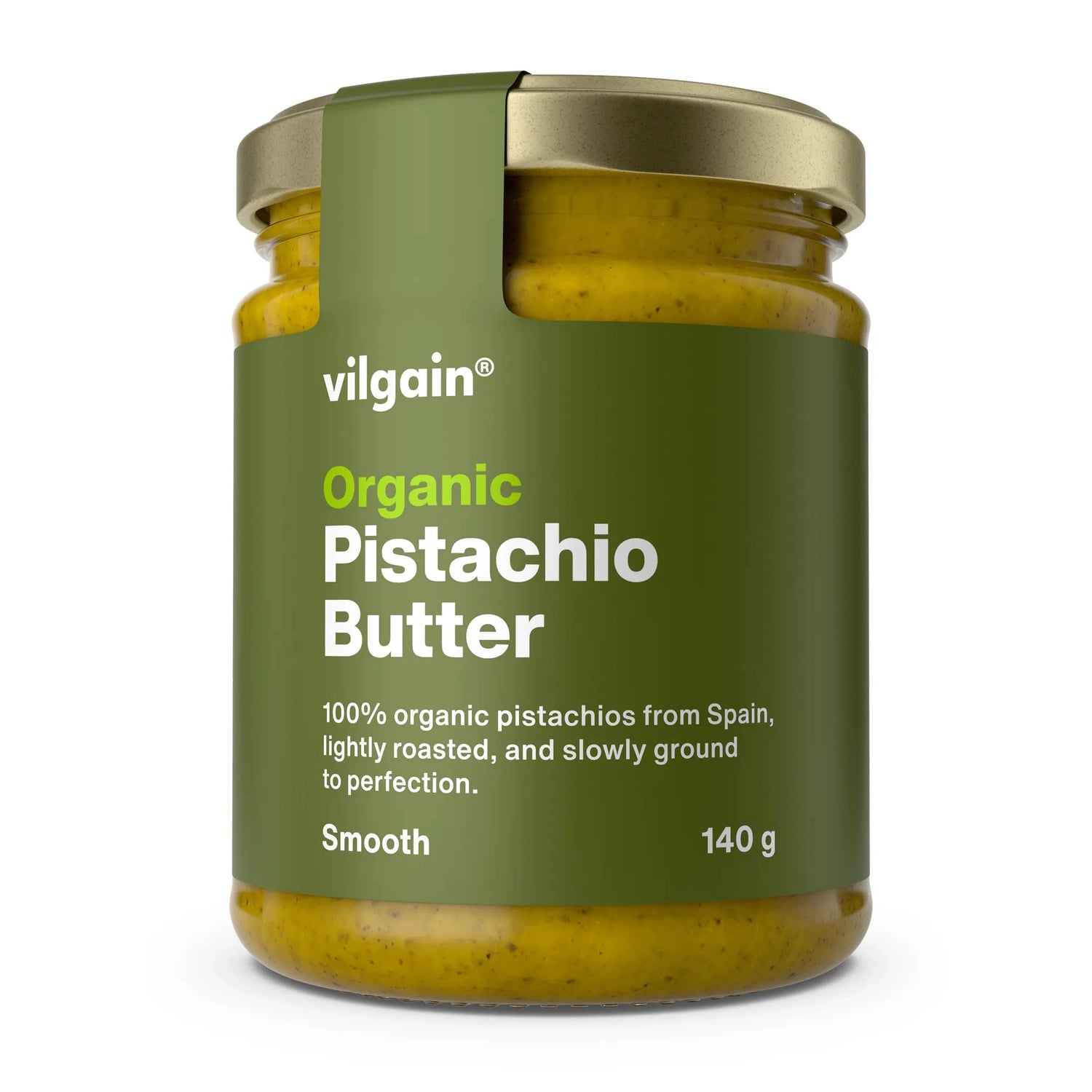 Vilgain Økologisk pistasjsmør - 140g - Norgain