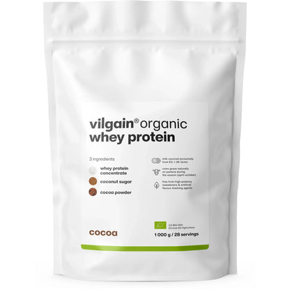 Vilgain Organic Whey Protein - 1000g - Norgain