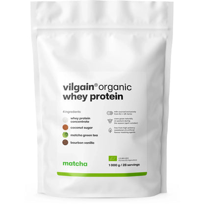 Vilgain Organic Whey Protein - 1000g - Norgain