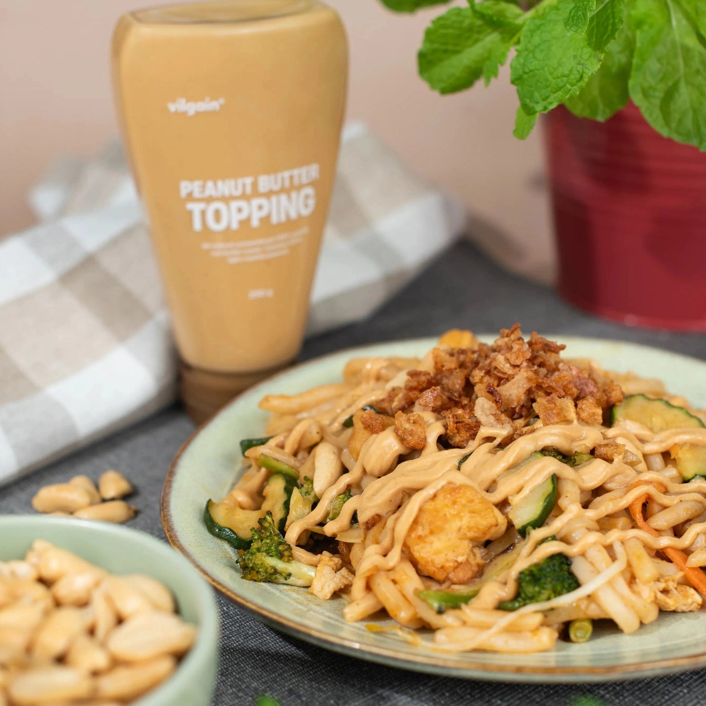 Vilgain Peanøttsmørtopping