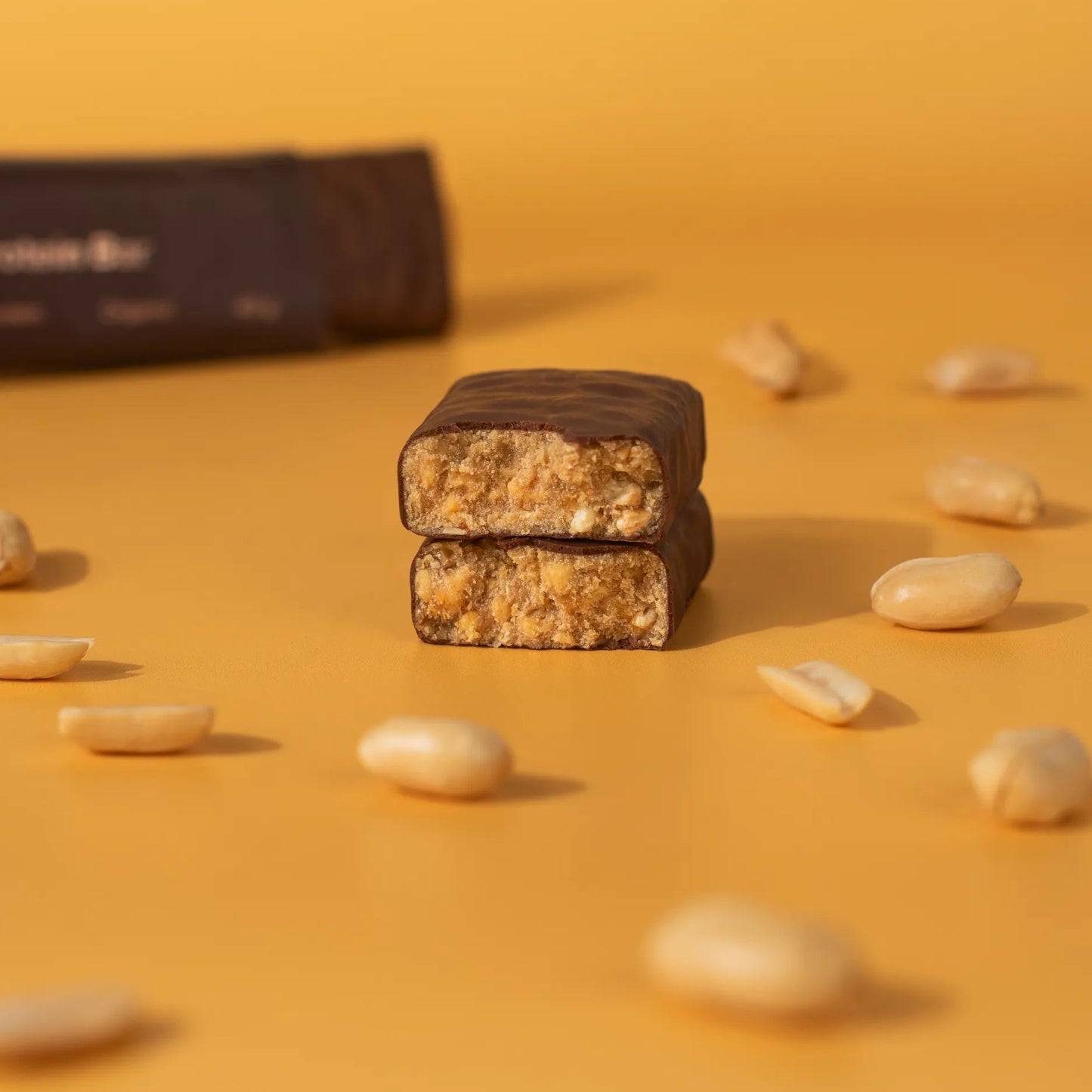 Vilgain Økologisk Peanut Butter Protein Bar - 40g