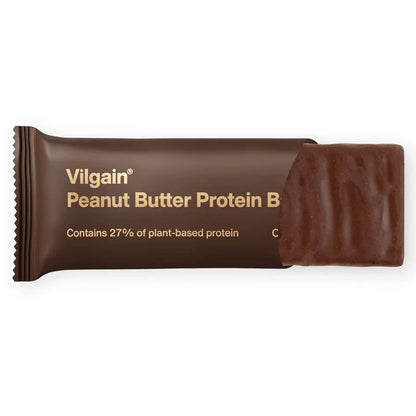 Vilgain Økologisk Peanut Butter Protein Bar - 40g - Norgain
