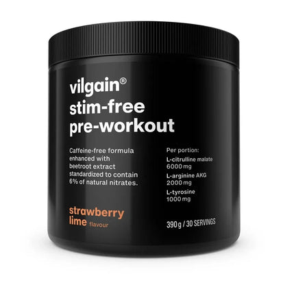 Vilgain Pre-Workout 3.0 uten Stimulanter - 390 g - Norgain