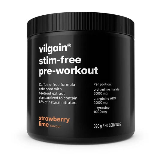 Vilgain Pre-Workout 3.0 uten Stimulanter