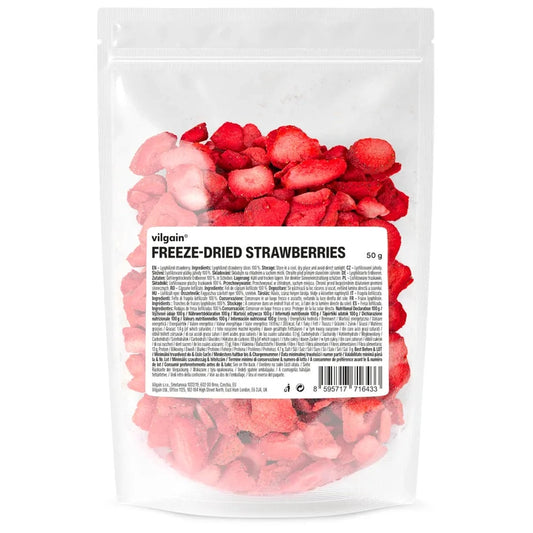 Vilgain Frysetørkede jordbær