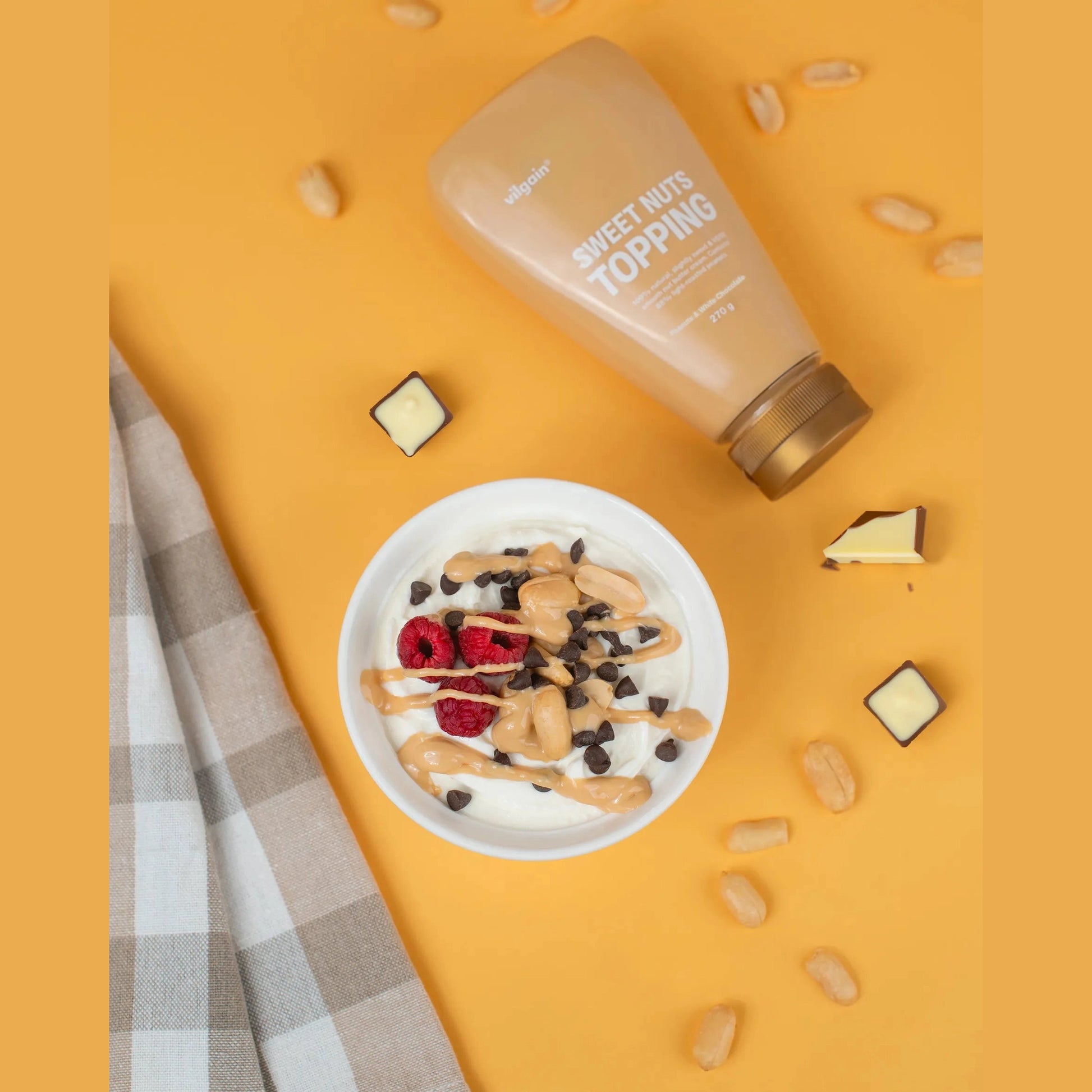 Vilgain Søt nøttetopping - 270g