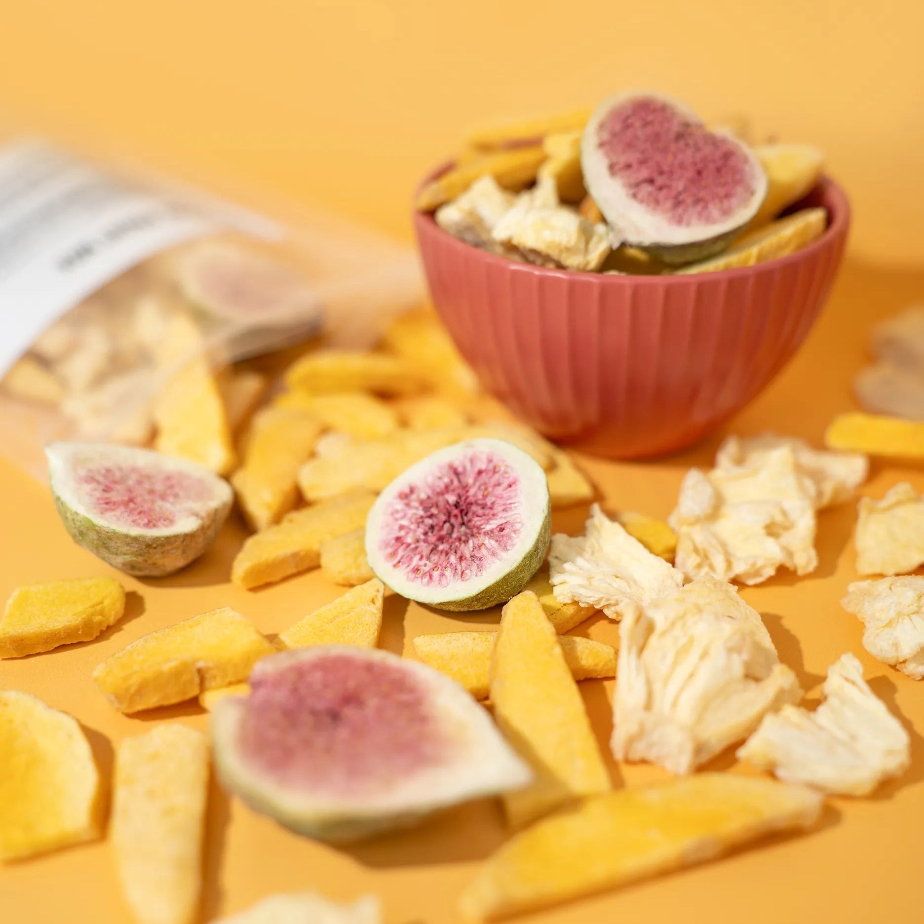 Vilgain Frysetørket Tropisk Frukt - 45g