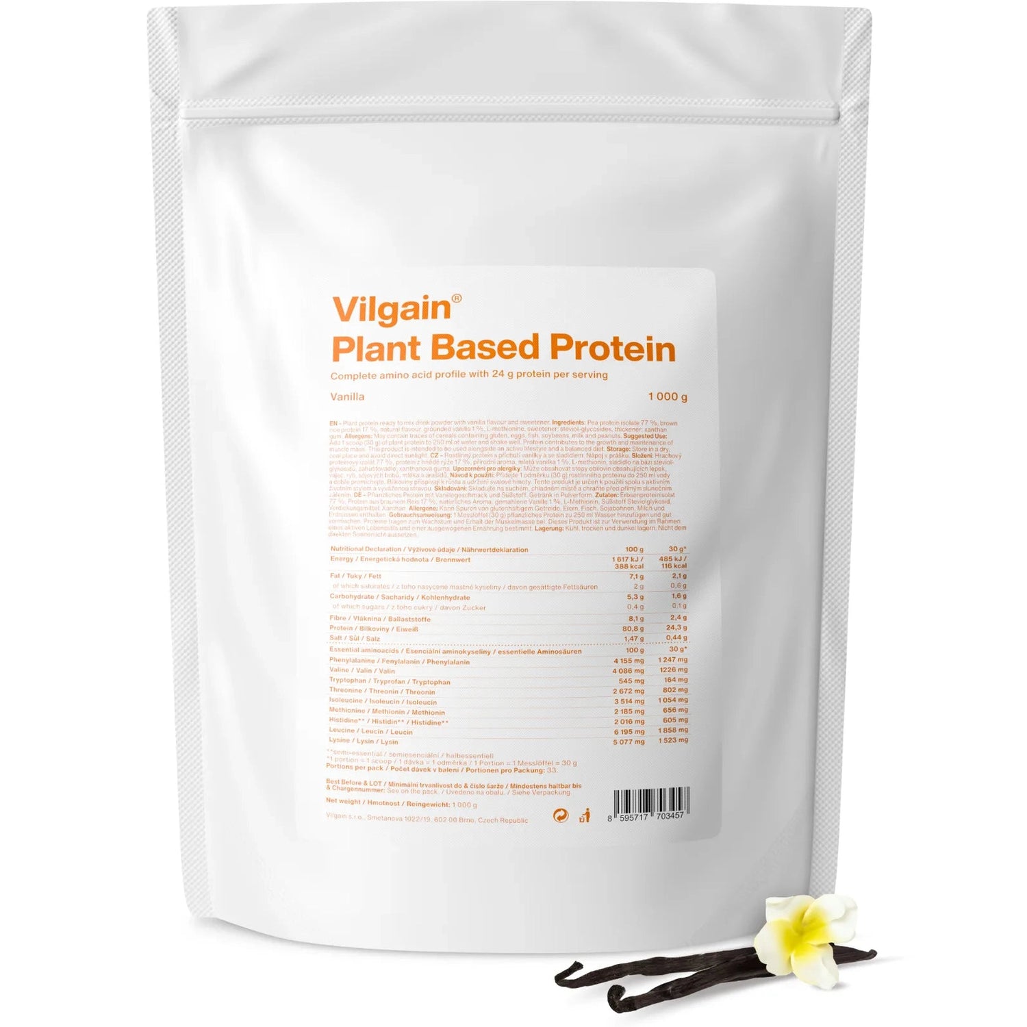 Vilgain Plant Based Protein - 1000g - Norgain
