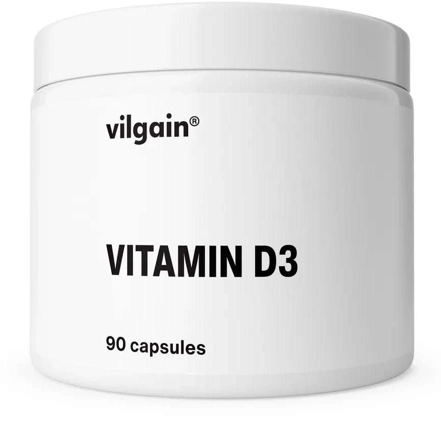 Vilgain Vitamin D3 - 90 kapsler