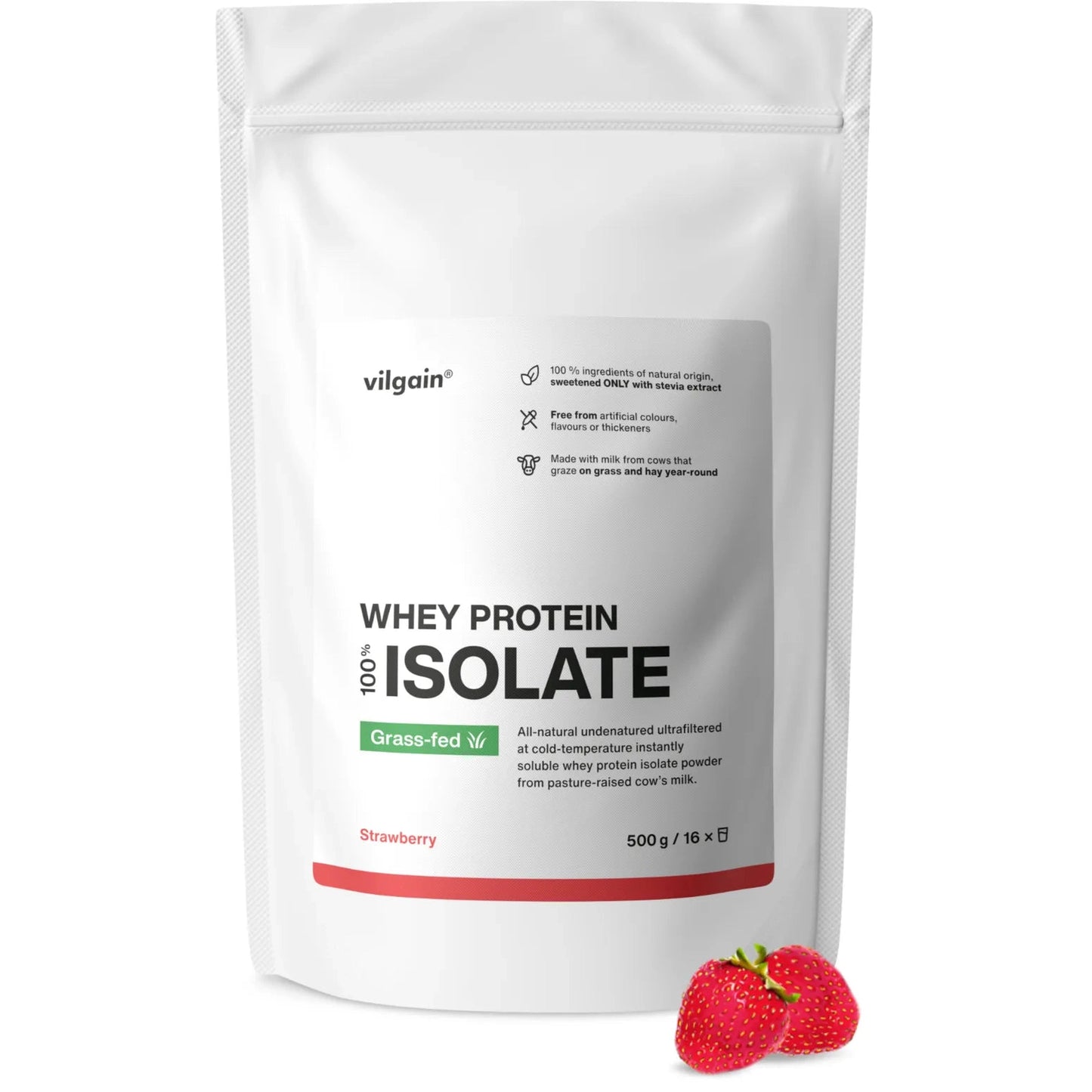 Vilgain Grass-Fed Whey Protein Isolate