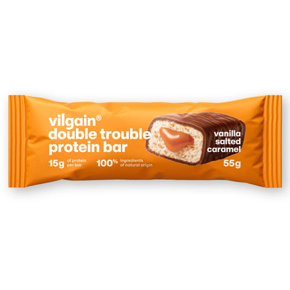 Vilgain Double Trouble Proteinbar - 55g - Norgain
