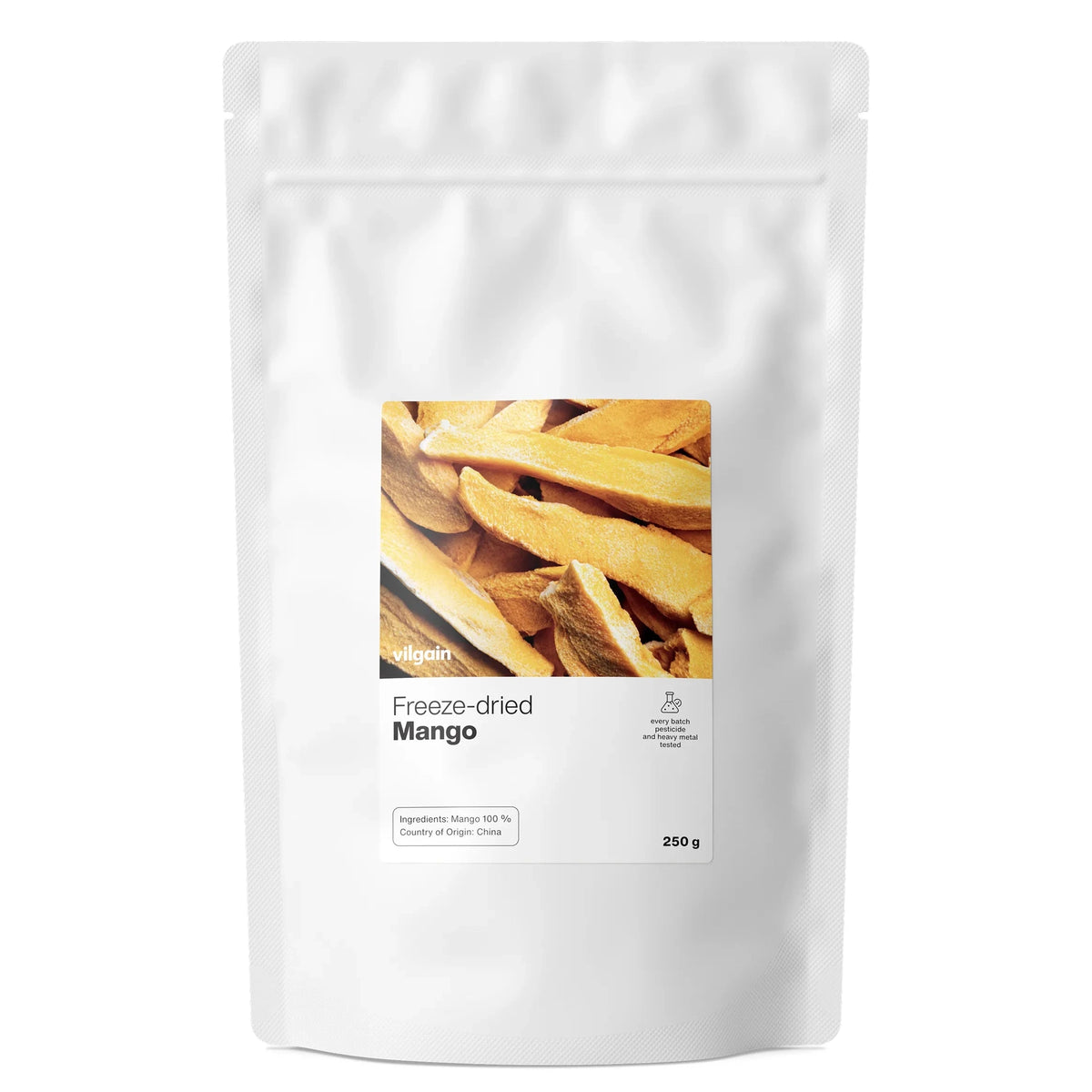 Vilgain Frystørket mango - 250 g