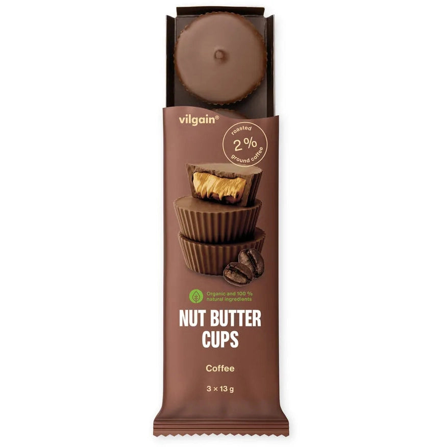 Vilgain Organic Nut Butter Cups 39 g - Norgain