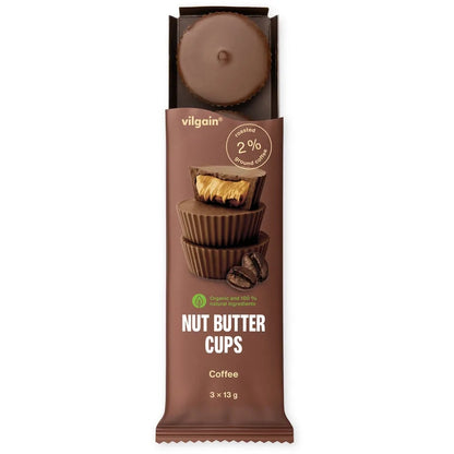 Vilgain Organic Nut Butter Cups 39 g - Norgain