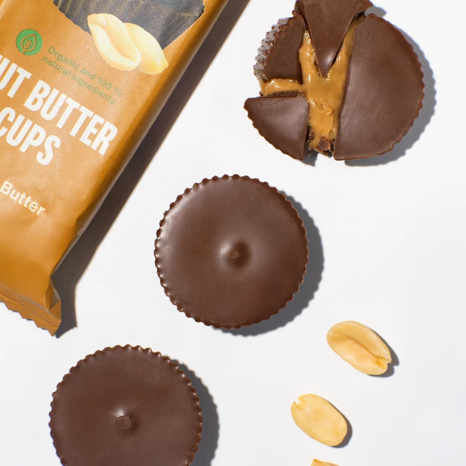 Vilgain Organic Nut Butter Cups 39 g - Norgain