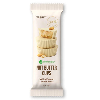Vilgain Organic Nut Butter Cups 39 g - Norgain