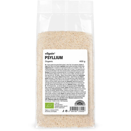 Vilgain Økologisk psyllium - 400g